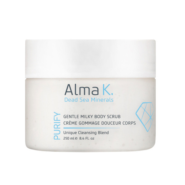 Alma K. Gentle Milky Body Scrub jemný čistící tělový peeling  250 ml