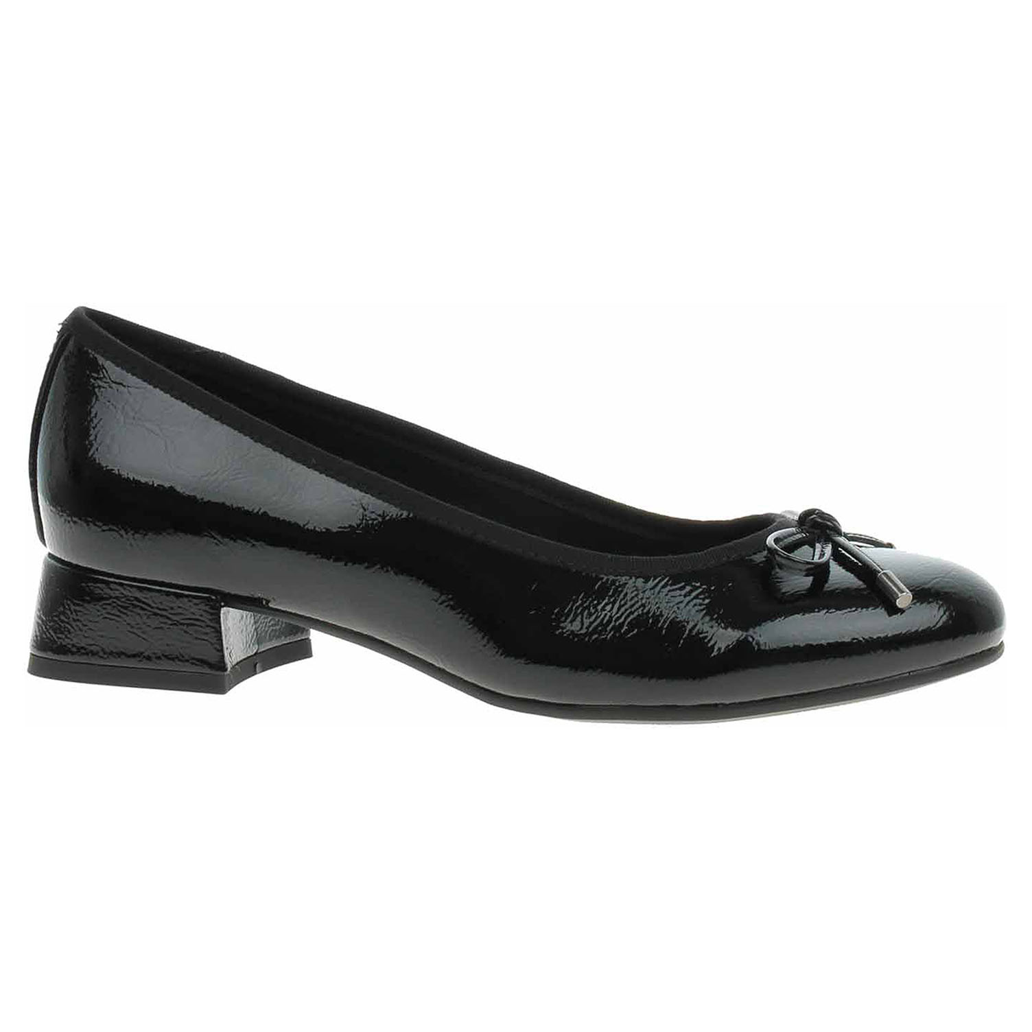 Ecco Dámské lodičky Marco Tozzi 2-22208-43 black patent 22901741
