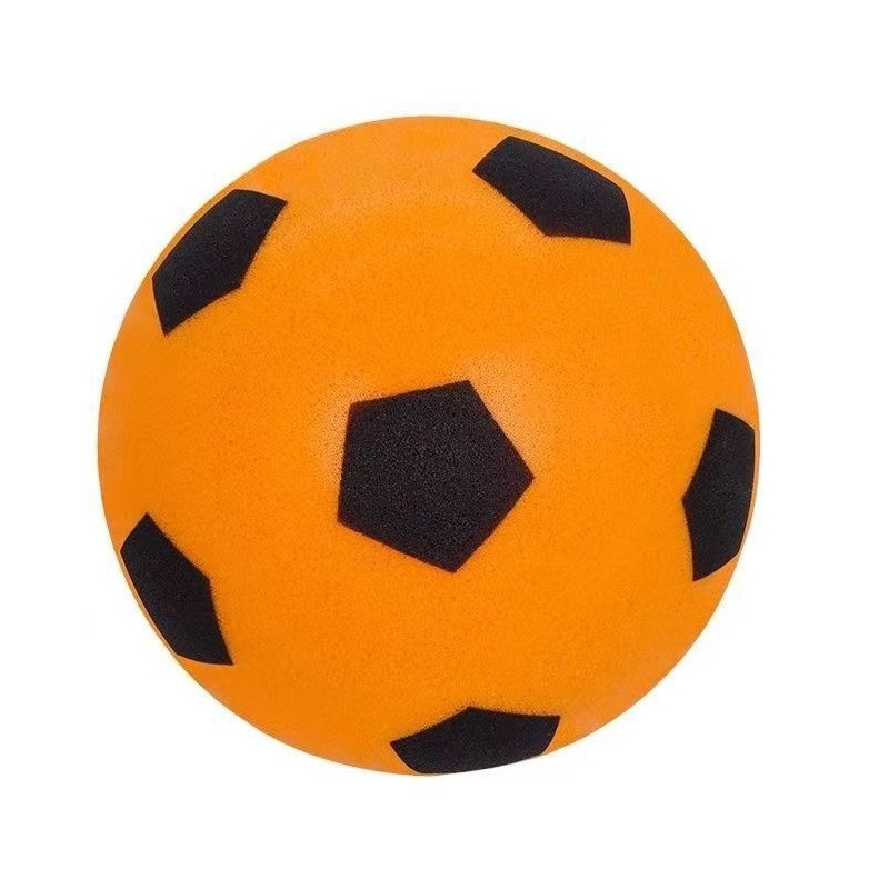 Míč MASTER Soft fotbal - 21 cm - oranžový