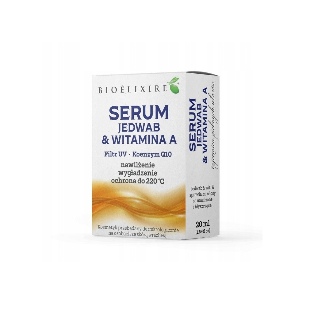 Bioélixire Sérum na vlasy hedvábí & vitamín A 20ml