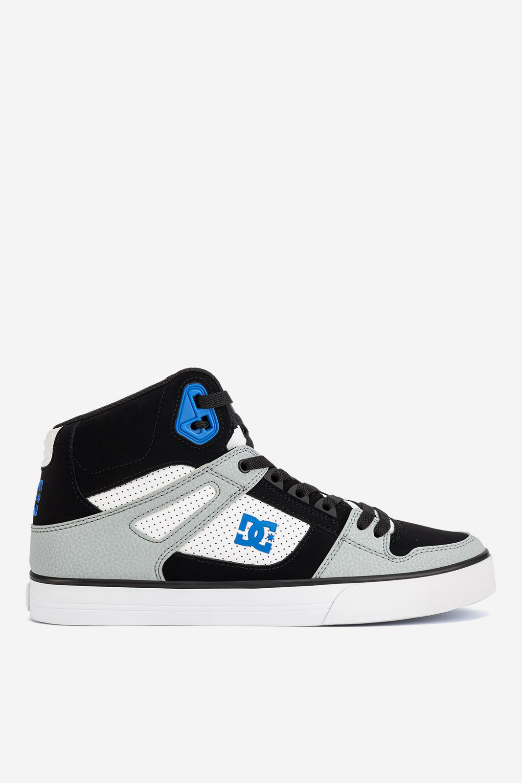 Tenisky DC SHOES PURE HIGH-TOP WC ADYS400043-XKWB Přírodní kůže (useň)/-Přírodní kůže (useň),Materiál/-Syntetický