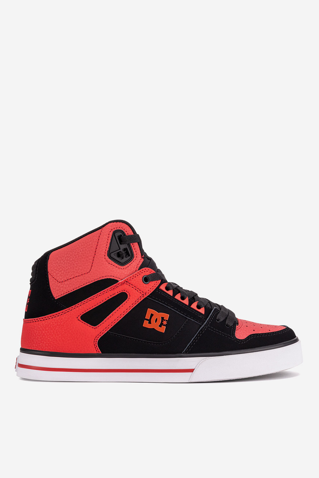 Tenisky DC SHOES PURE HIGH-TOP WC ADYS400043-FWB Přírodní kůže (useň)/-Přírodní kůže (useň),Materiál/-Syntetický