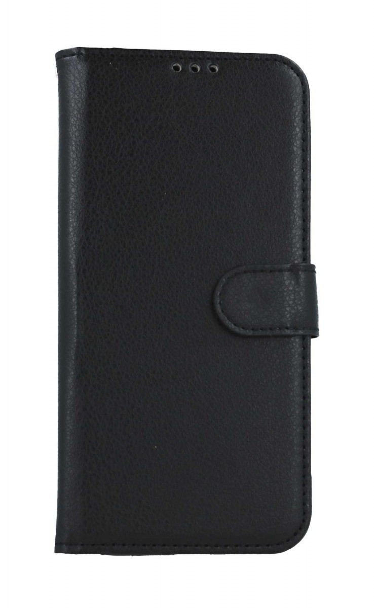 Pouzdro TopQ iPhone 16 Pro Max knížkové černé s přezkou 127723
