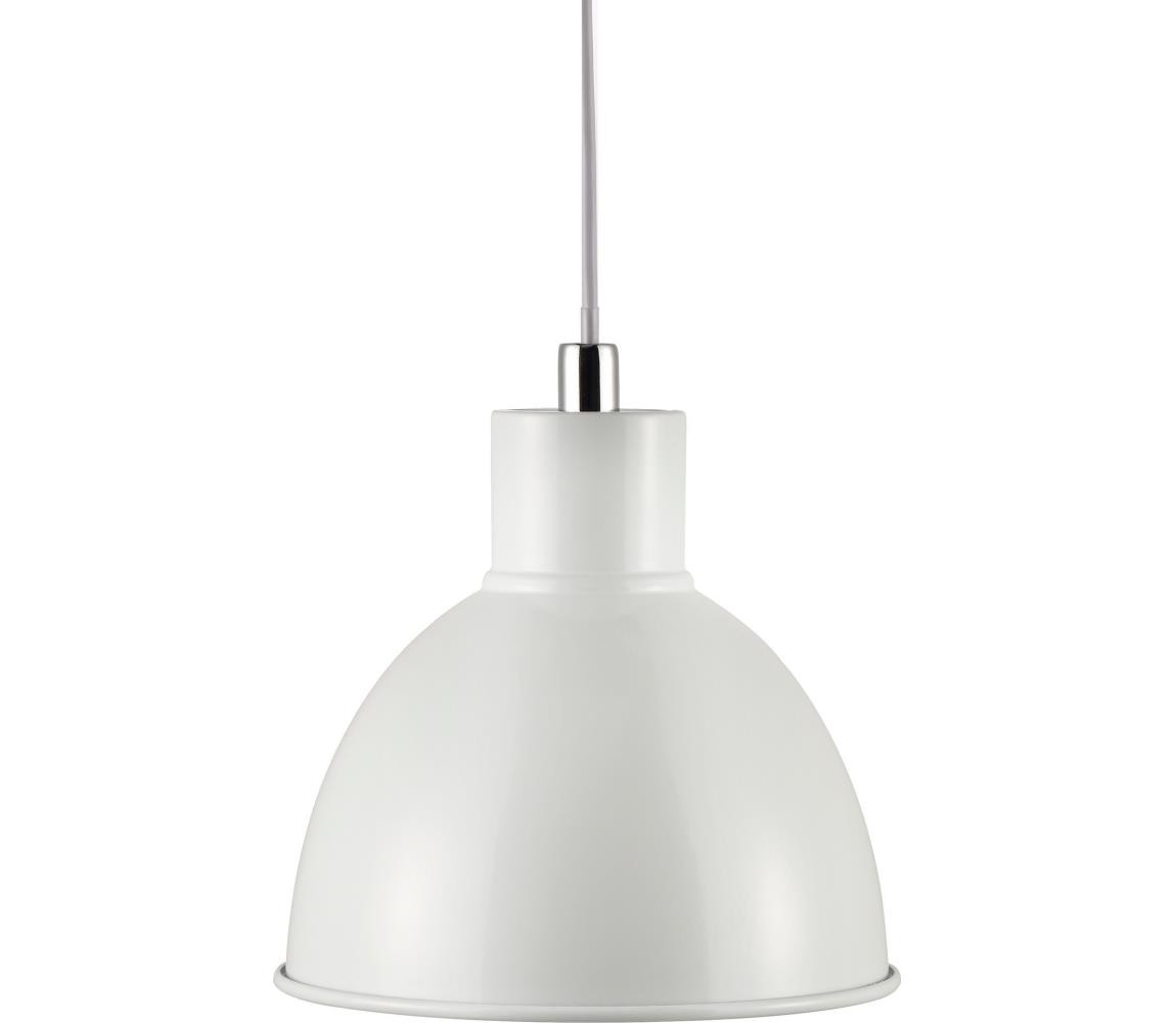 Nordlux Nordlux - Lustr na lanku POP 1xE27/40W/230V bílá