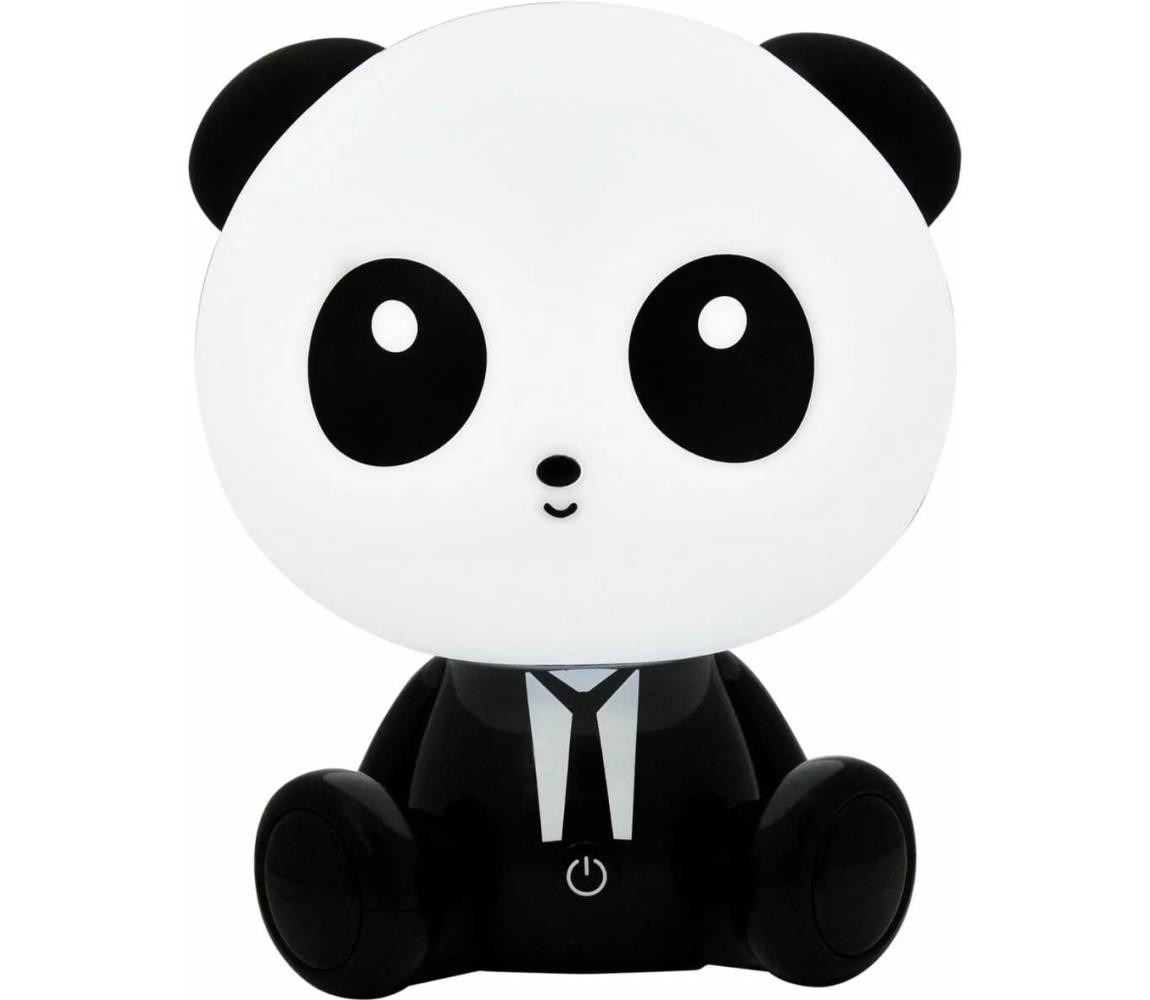 LED Stmívatelná dětská dotyková lampa PANDA LED/2,5W/3,7V 1200 mAh