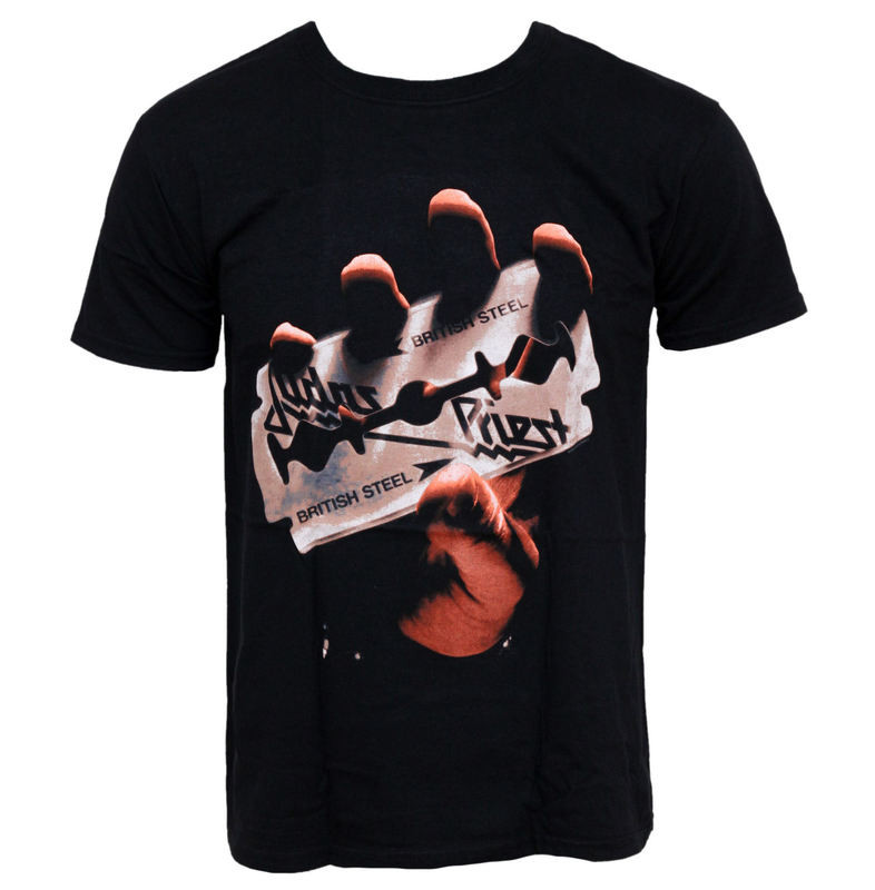 Tričko metal pánské Judas Priest - British Steel - ROCK OFF - JPTEE01MB S