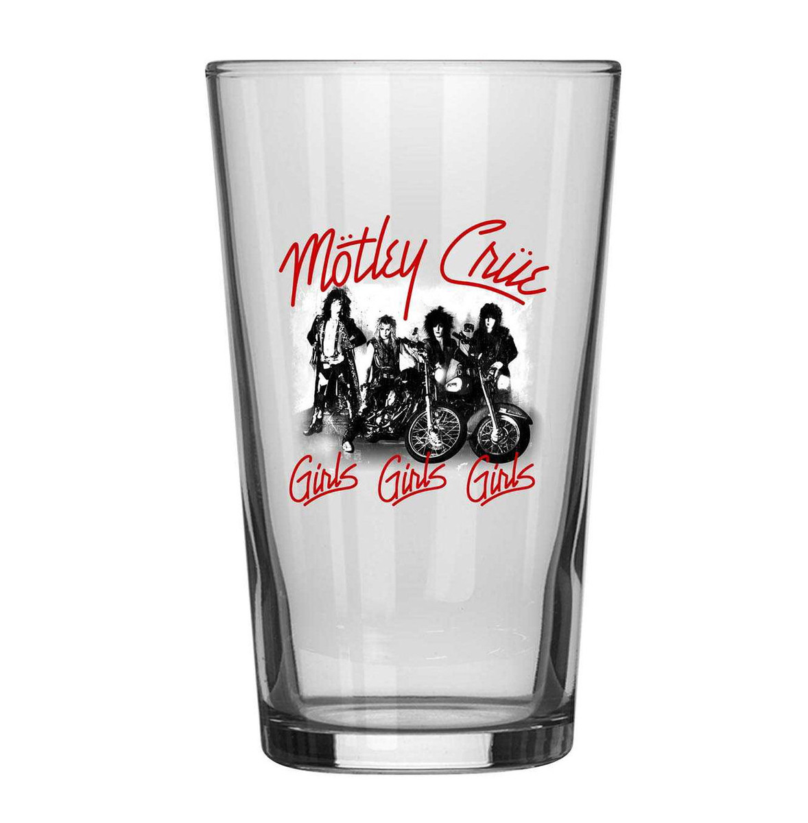 sklenice MOTLEY CRUE - GIRLS, GIRLS, GIRLS - RAZAMATAZ