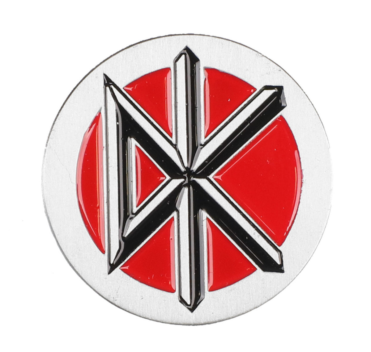 připináček DEAD KENNEDYS - DK LOGO - RAZAMATAZ