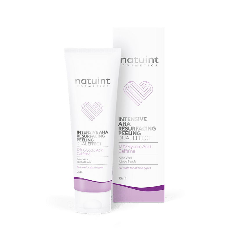 Natuint Cosmetics houbkový peeling s dvojitým účinkem 75 ml