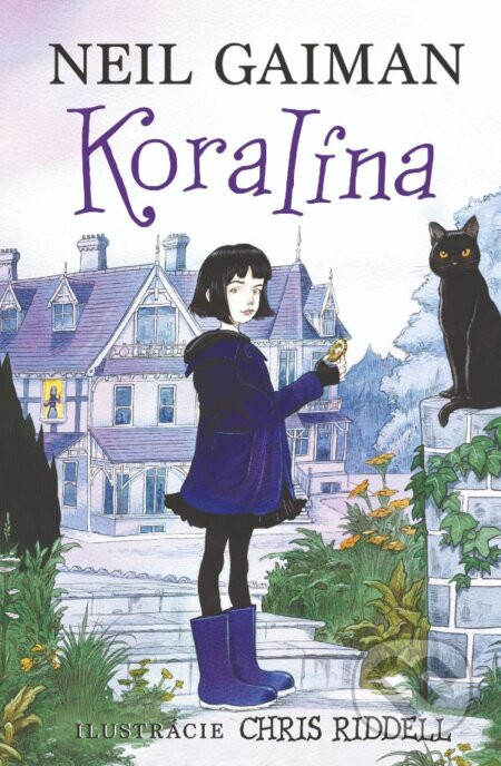 Koralína - Neil Gaiman, Chris Riddell (ilustrátor)