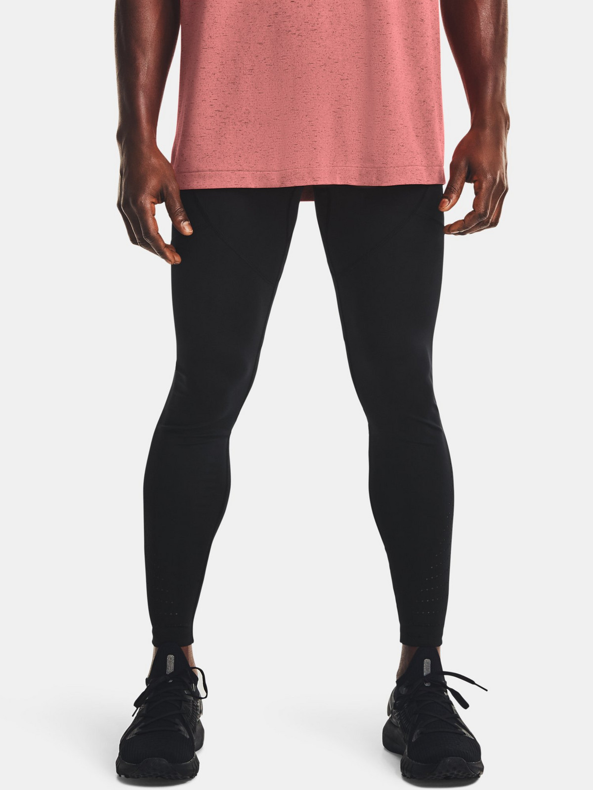 Under Armour Legíny Speedpocket Tight-BLK - Pánské