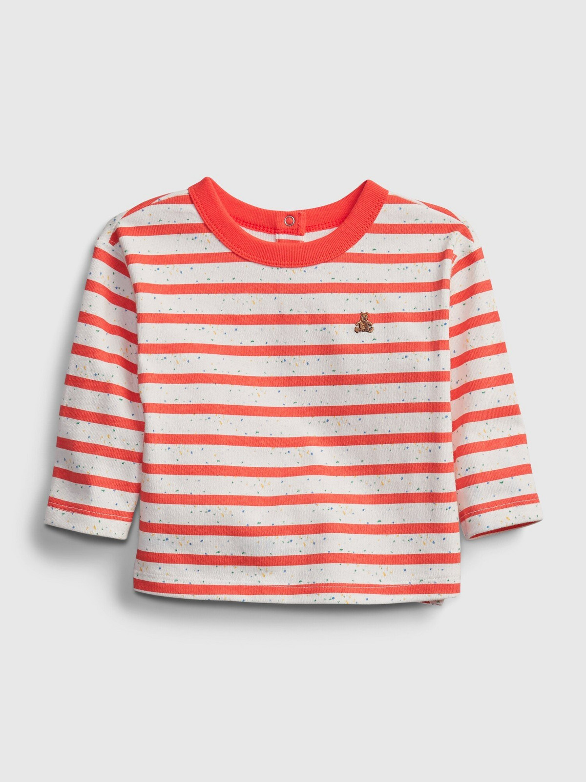 GAP Baby tričko nep stripe ls top - Kluci