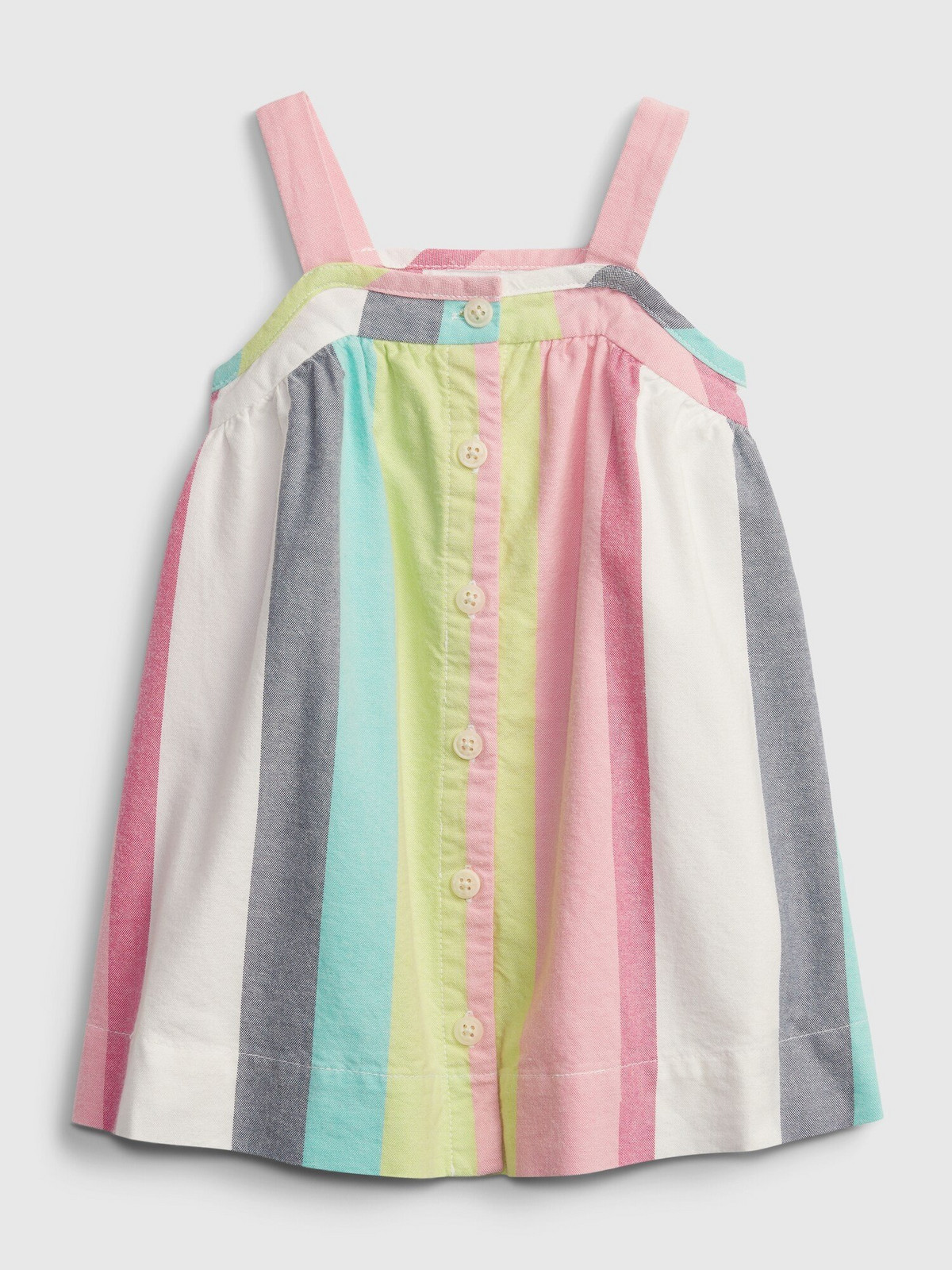 GAP Baby šaty stripe button dress - Holky