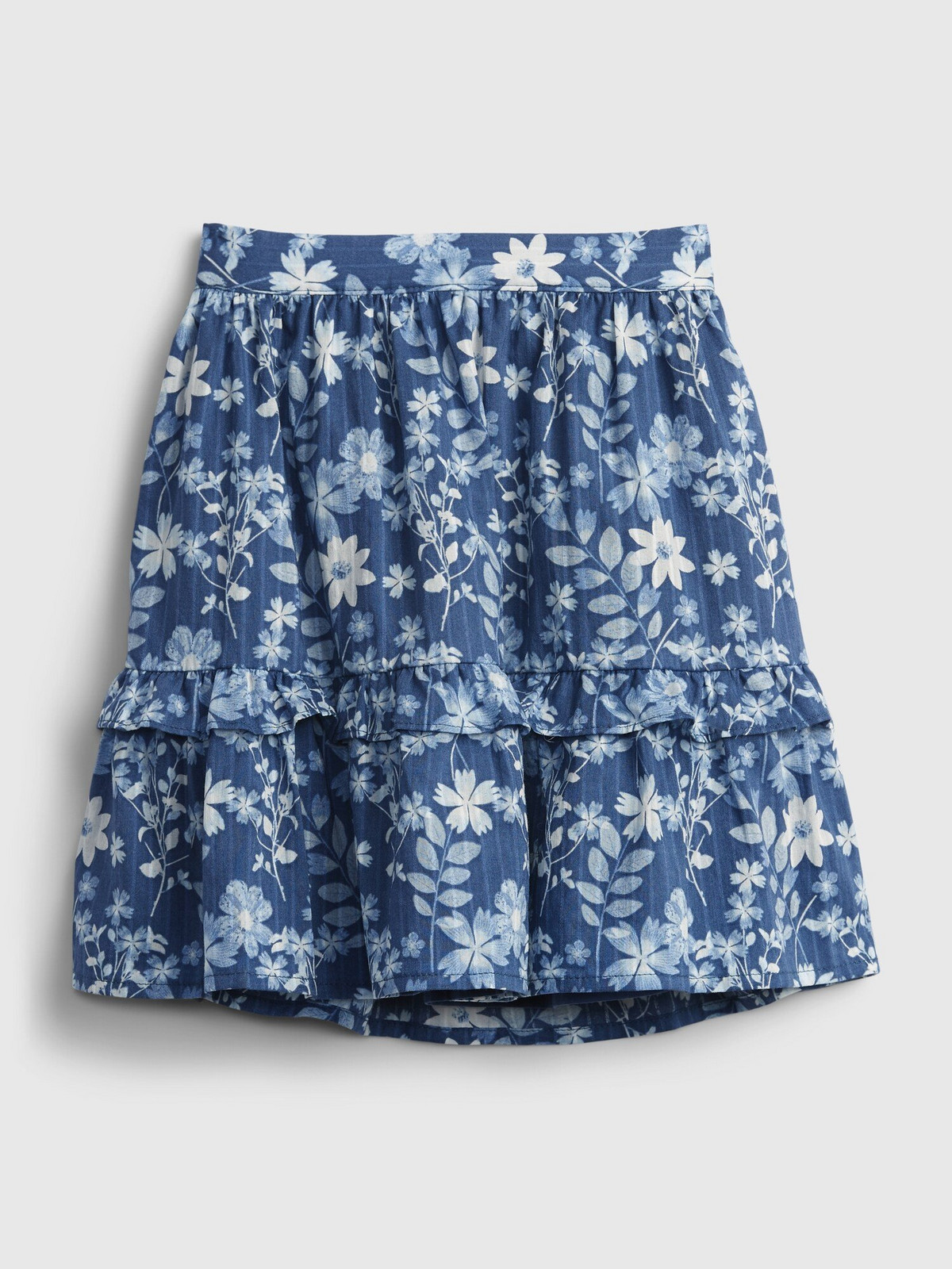 GAP Dětská sukně floral midi skirt - Holky