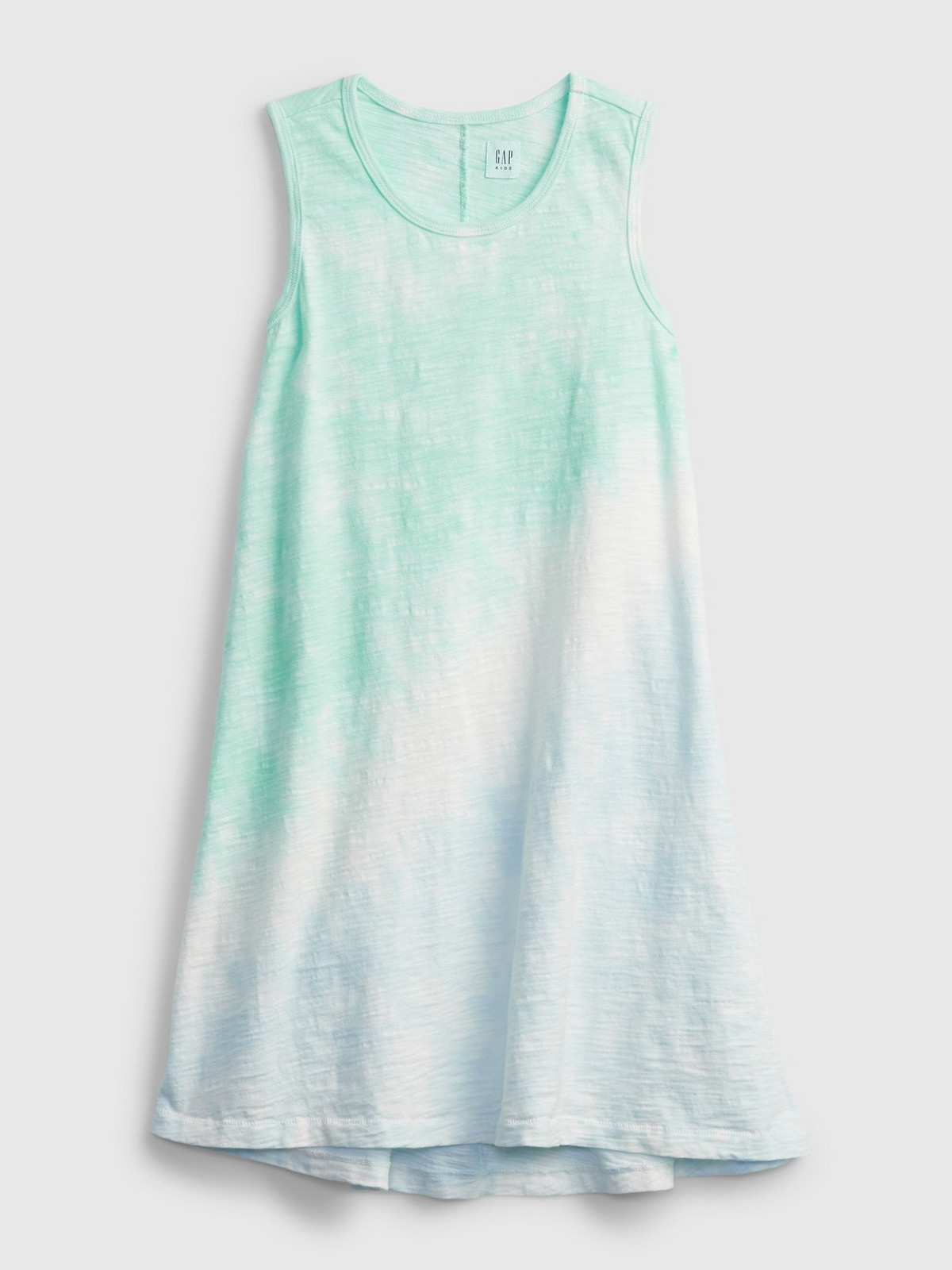 GAP Dětské šaty tie-dye trapeze dress - Holky