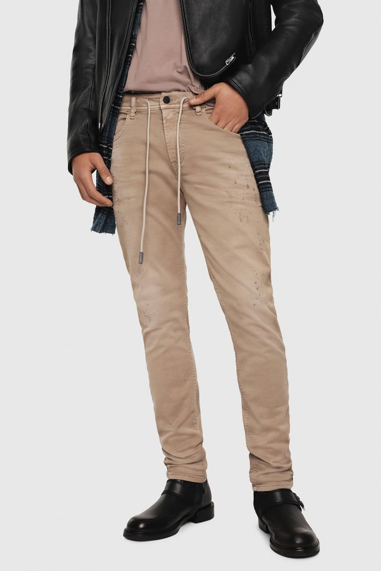 9011 DIESEL S.P.A.,BREGANZE Jeans - Diesel THOMMER CBNE Sweat jeans beige