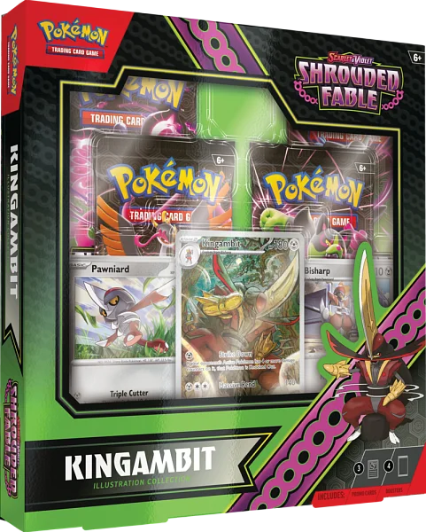 Nintendo Pokémon TCG: SV6.5 Shrouded Fable - Kingambit Illustration Collection