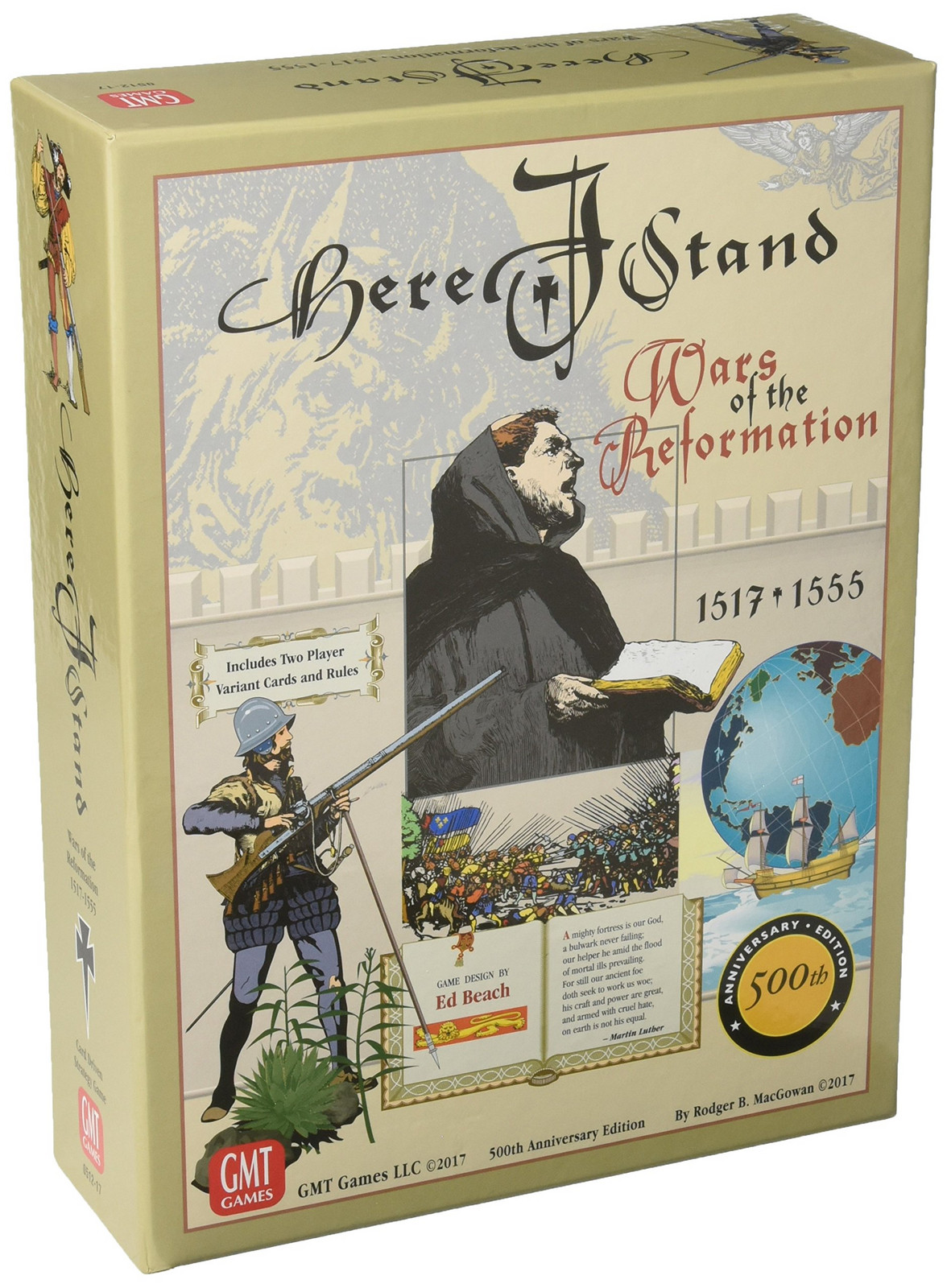 GMT Games Here I Stand: 500th Anniversary Edition - EN