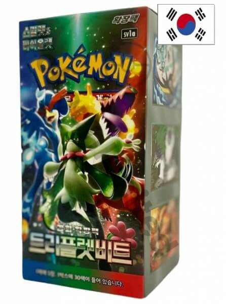 Pokémon Triple Beat Booster Box - korejsky