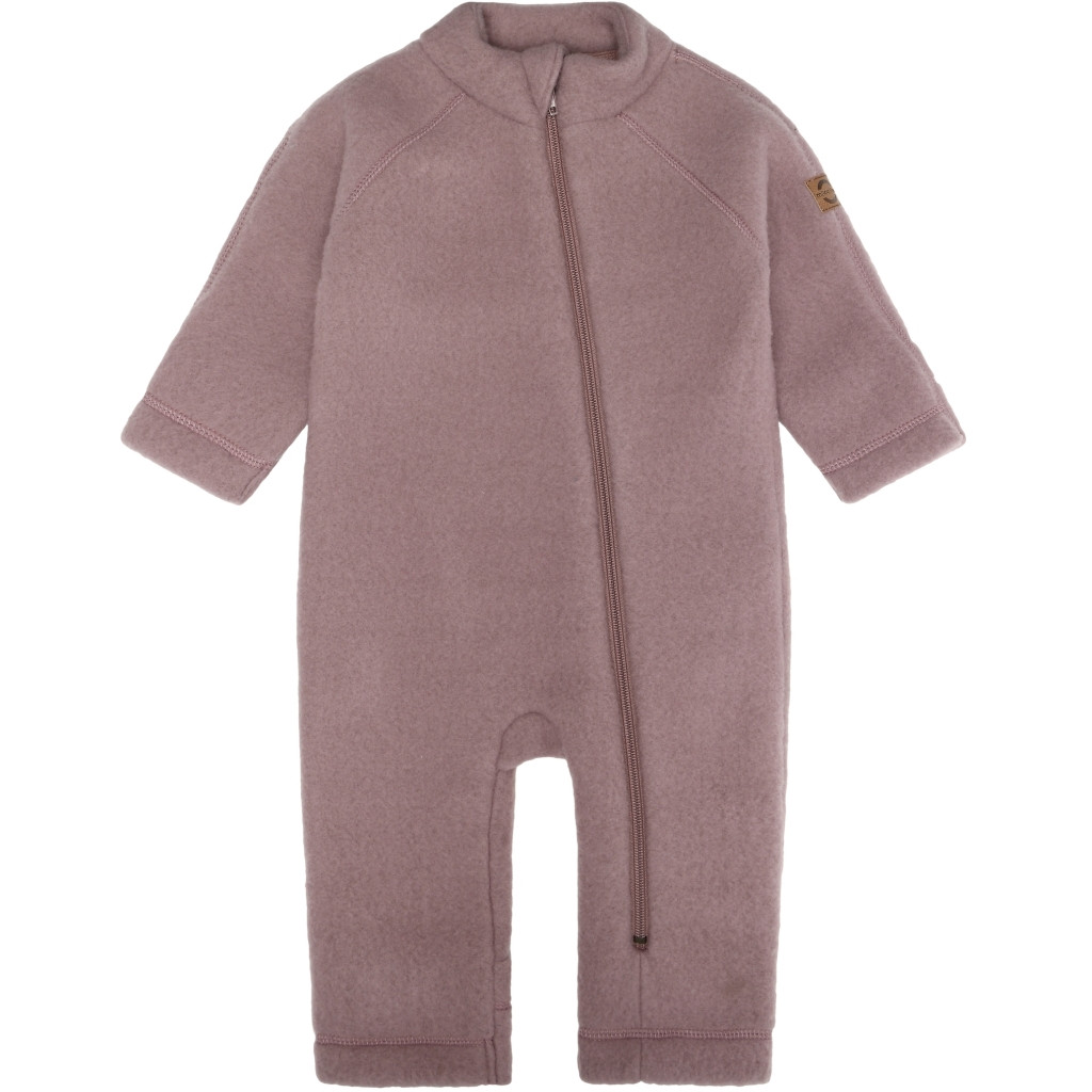 Mikk-Line kojenecký vlněný merino overal 50005 Twilight mauwe Velikost: 56