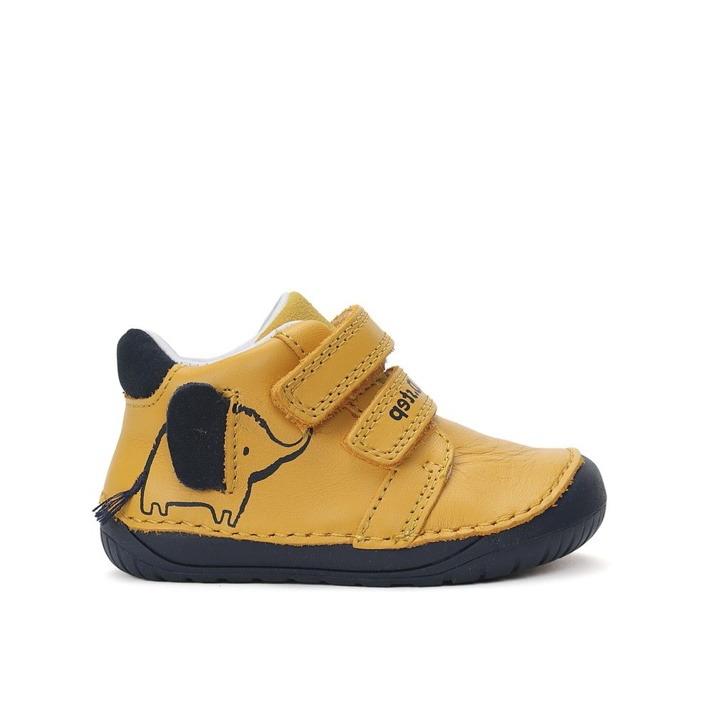 D.D.STEP S070-42919 CELOROČNÍ TENISKY Yellow | Dětské celoroční barefoot boty - 20