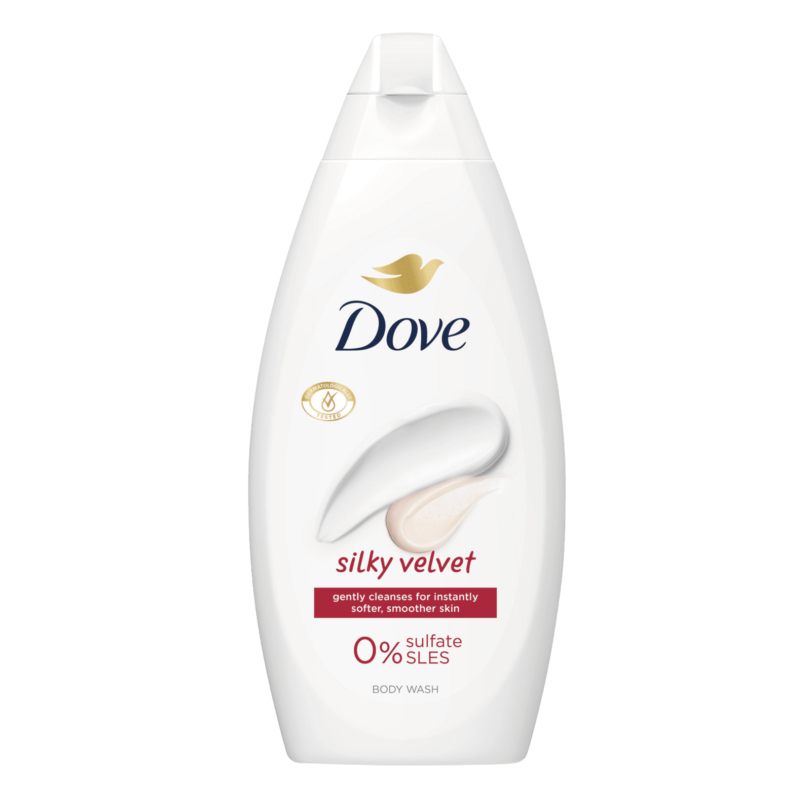 DOVE Silky Velvet sprchový gel 450 ml