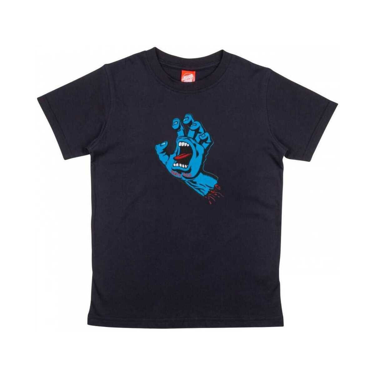 Santa Cruz  Youth screaming hand t-shirt  Černá