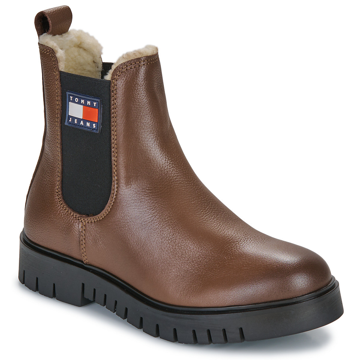 Tommy Jeans  TJW CHELSEA BOOT WL  Hnědá