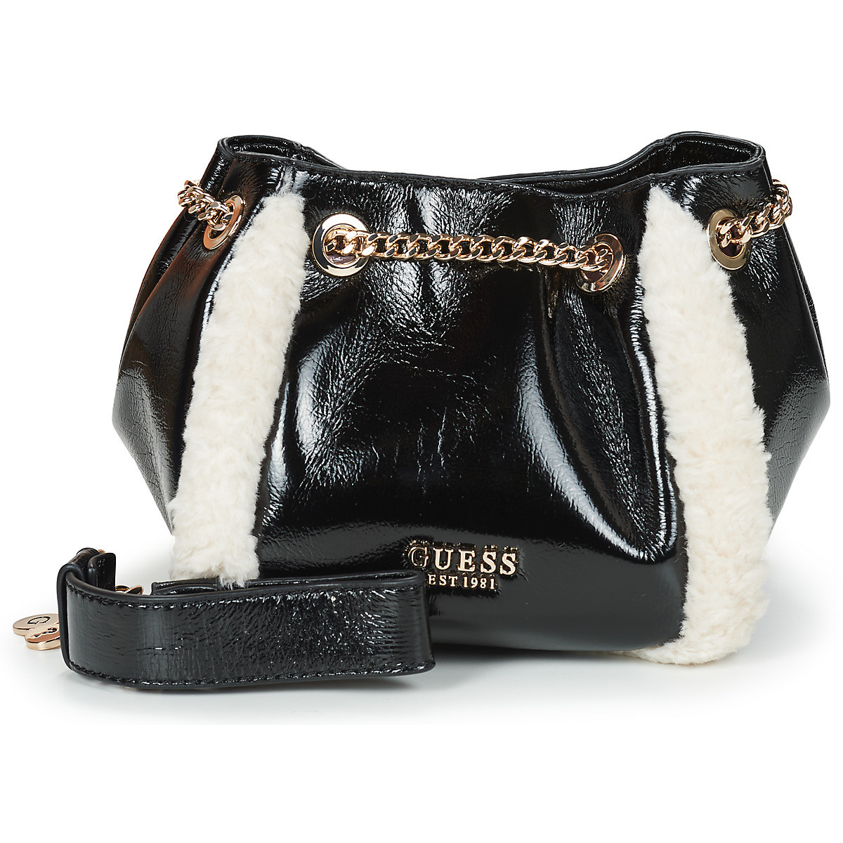 Guess  DAVIKA CONVERTIBLE CROSSBODY  Černá
