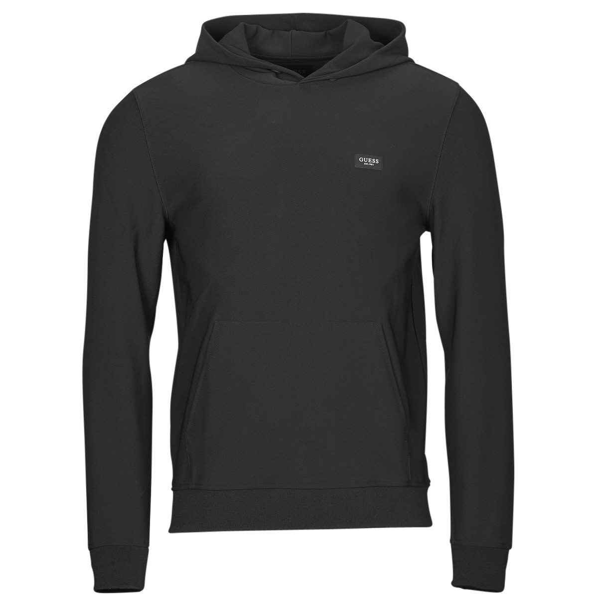 Guess  TECH STRETCH HOODIE SWEATSHIRT  Černá