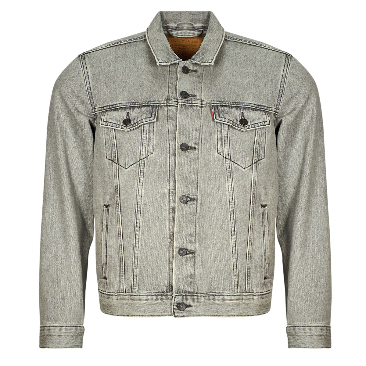 Levis  THE TRUCKER JACKET  Šedá