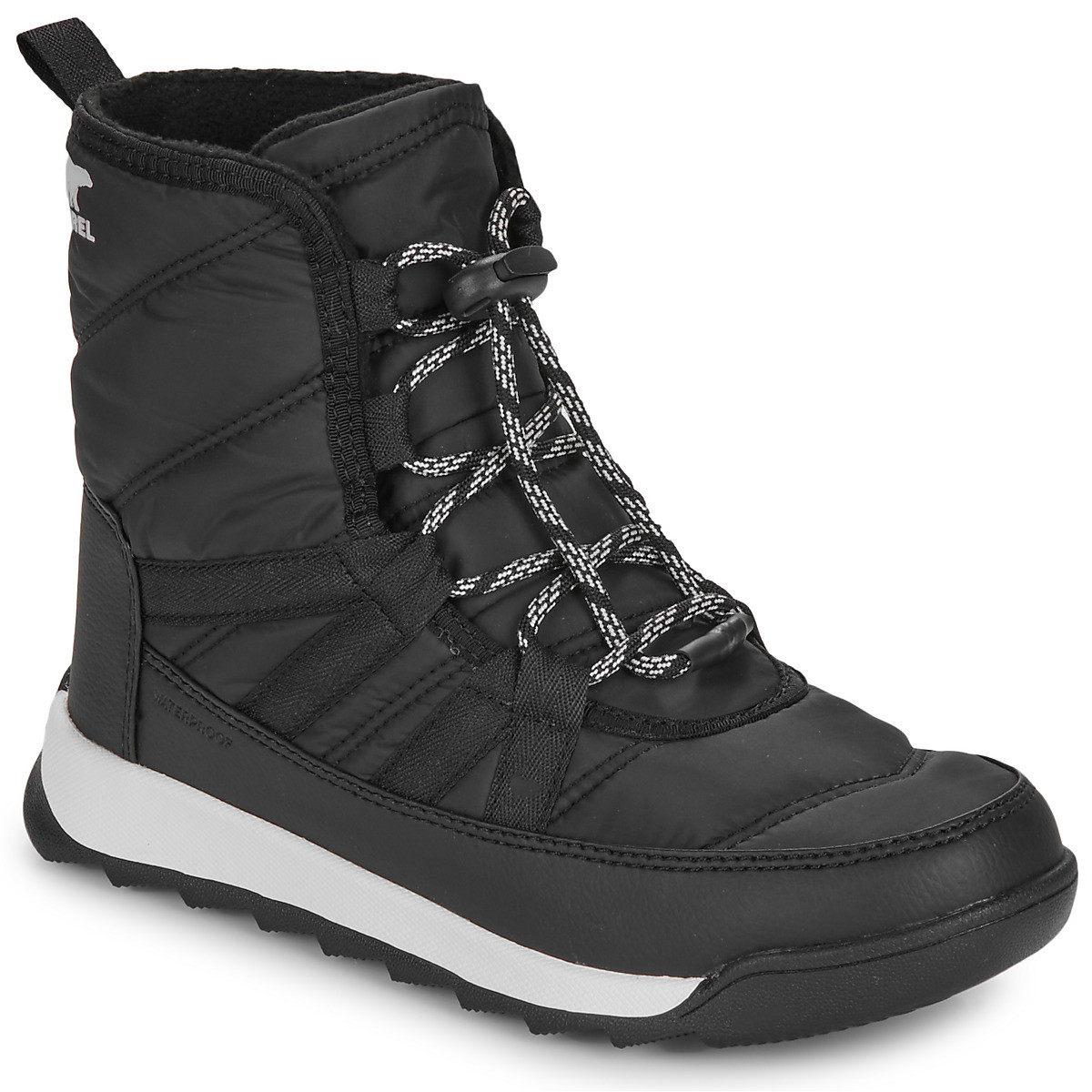 Sorel  YOUTH WHITNEY II PLUS LACE WP  Černá