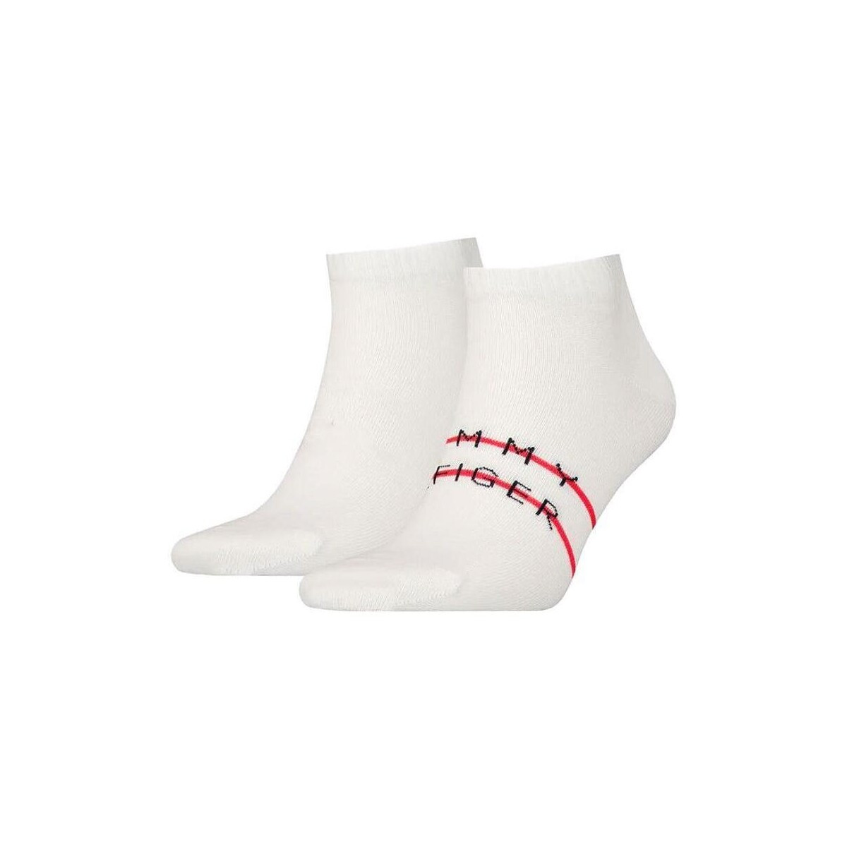Tommy Hilfiger  Sneaker Two Pack Socks White  Bílá