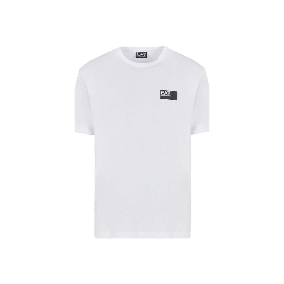 Ea7 Emporio Armani  Visibility Crew T-Shirt White  Bílá