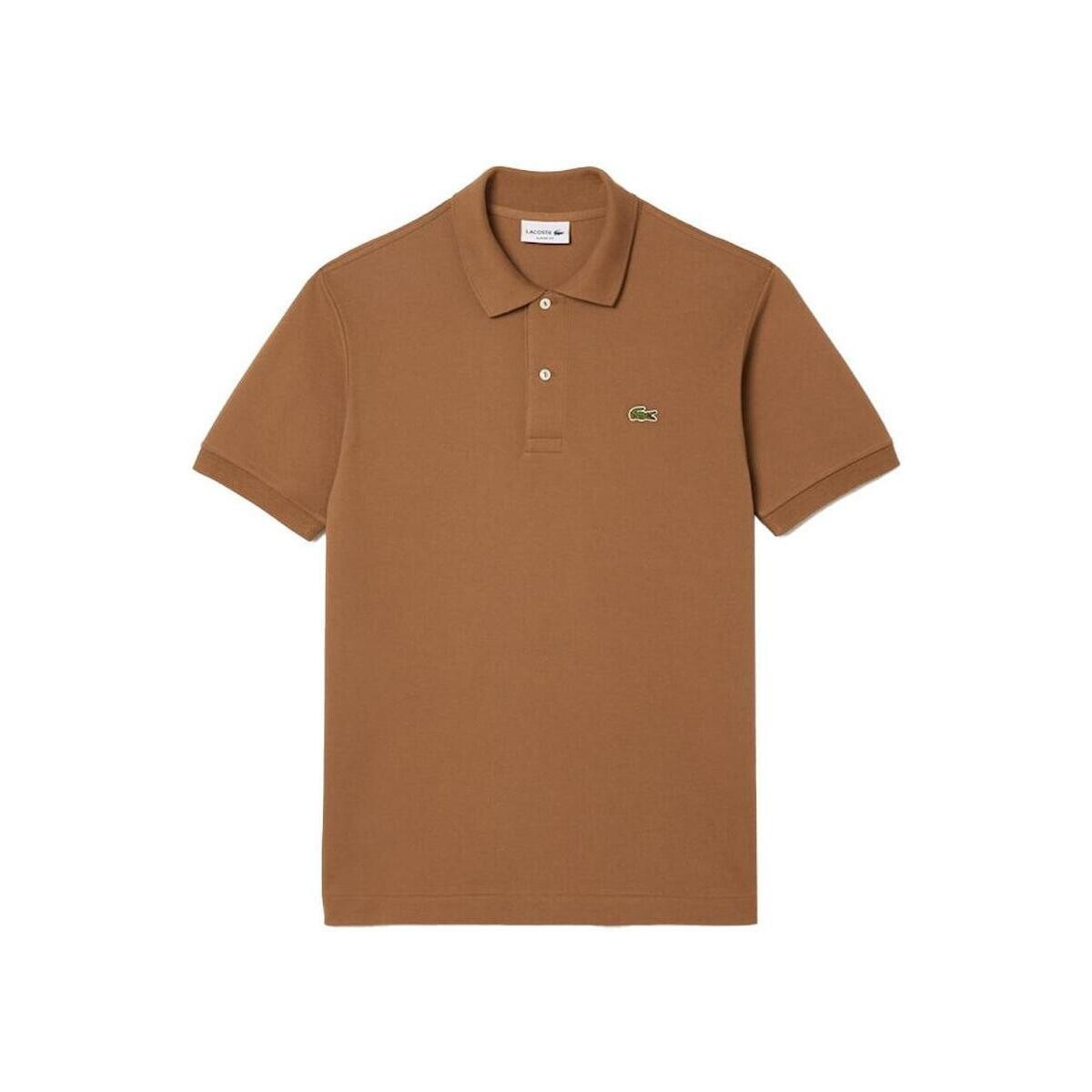 Lacoste  Classic Fit Polo Shirt Cookie  Hnědá