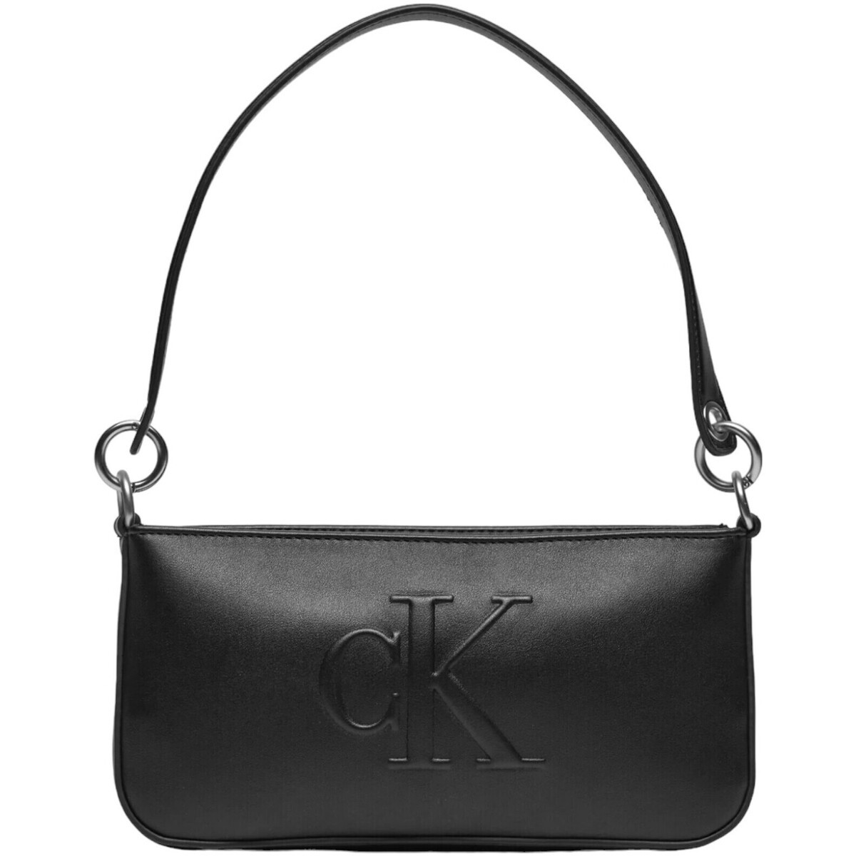 Calvin Klein Jeans  SCULPTED SHOULDER POUCH25 DEBOSS K60K612725  Černá