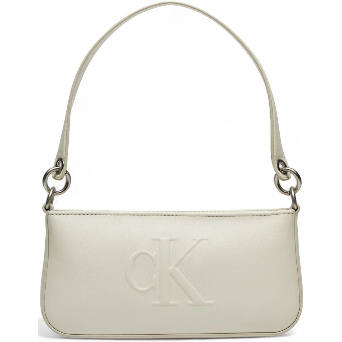 Calvin Klein Jeans  SCULPTED SHOULDER POUCH25 DEBOSS K60K612725  Béžová