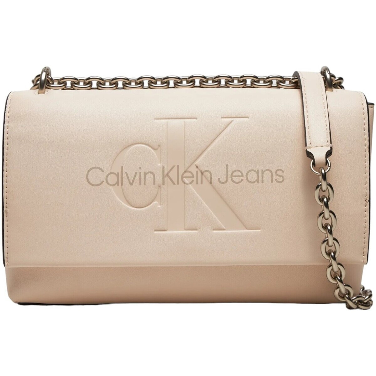 Calvin Klein Jeans  SCULPTED EW FLAP W/CHAIN25 MONO K60K612221  Růžová