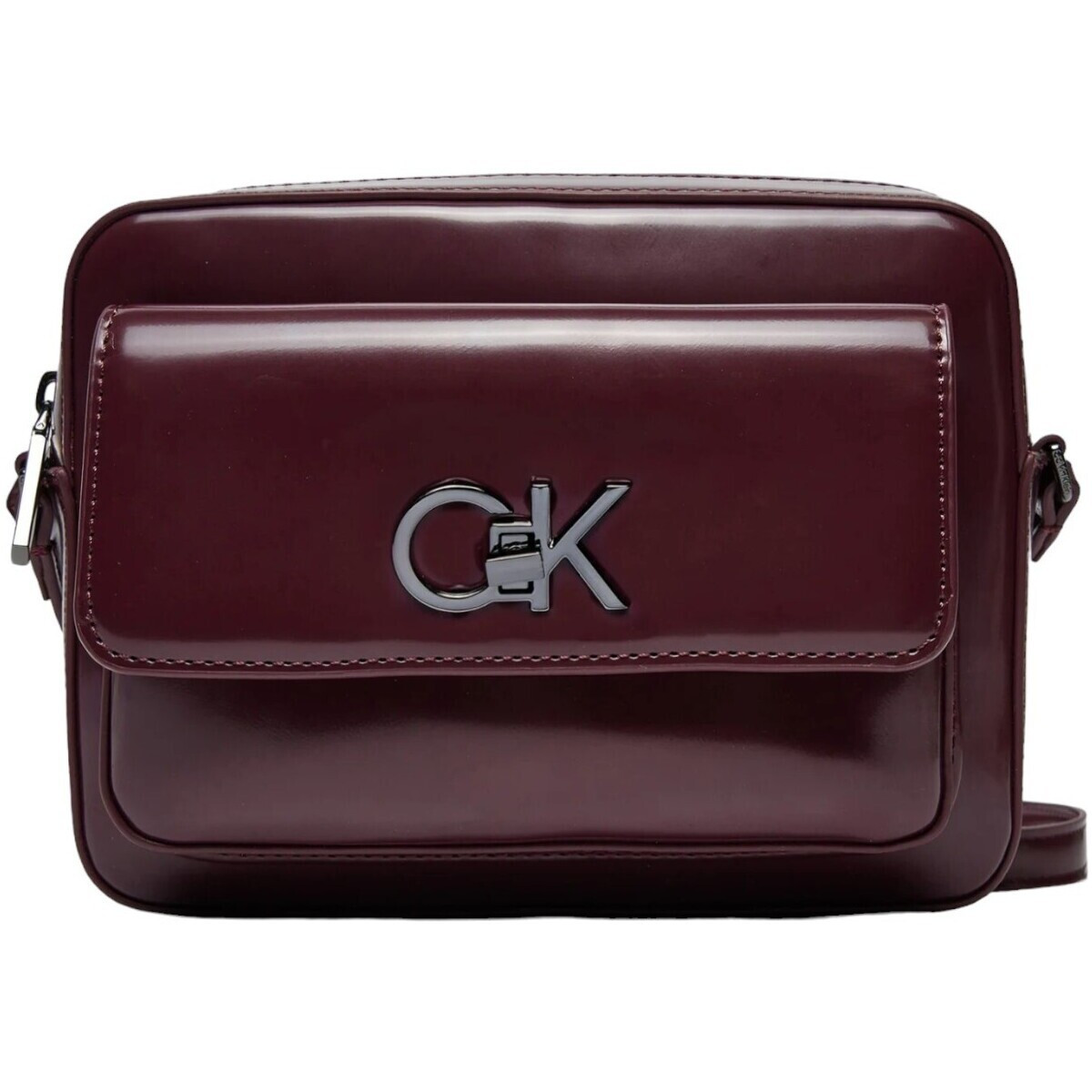 Calvin Klein Jeans  RE-LOCK CAMERA BAG_SHINY K60K612544