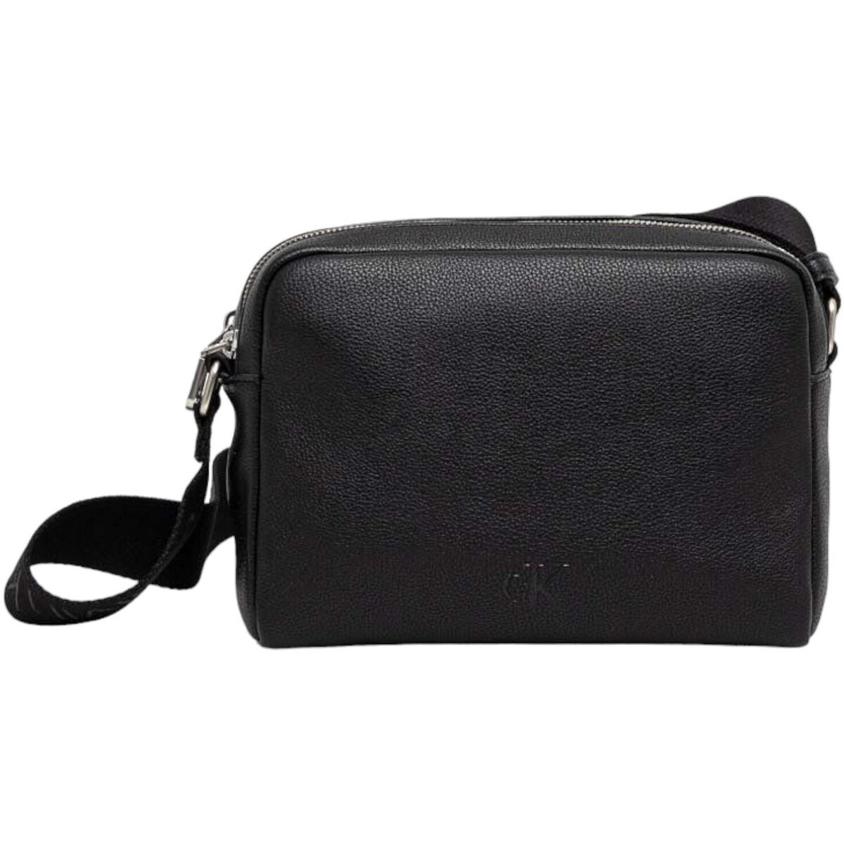 Calvin Klein Jeans  OVER WEBBING CAMERA BAG21 PU K60K612711  Černá