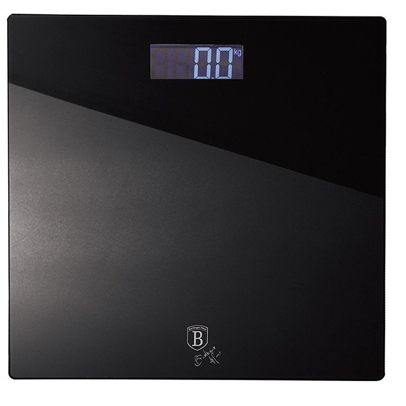 BERLINGERHAUS Digitální osobní váha 150 kg Matte Black Collection BH-9354