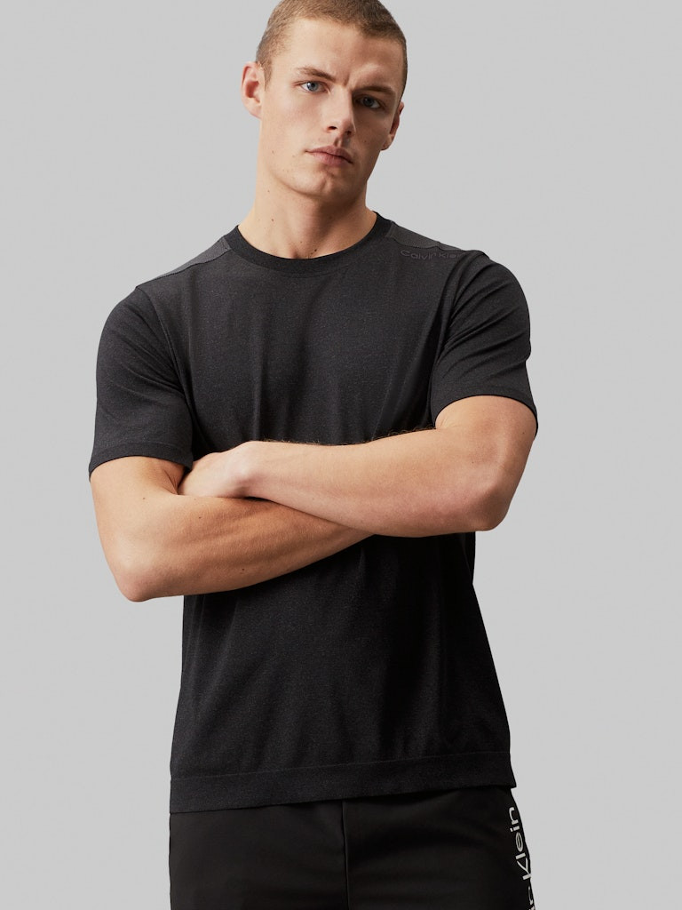 Calvin Klein WO - SEAMLES/S S/S T Pánské tričko XXL 00GMS4K164BAE