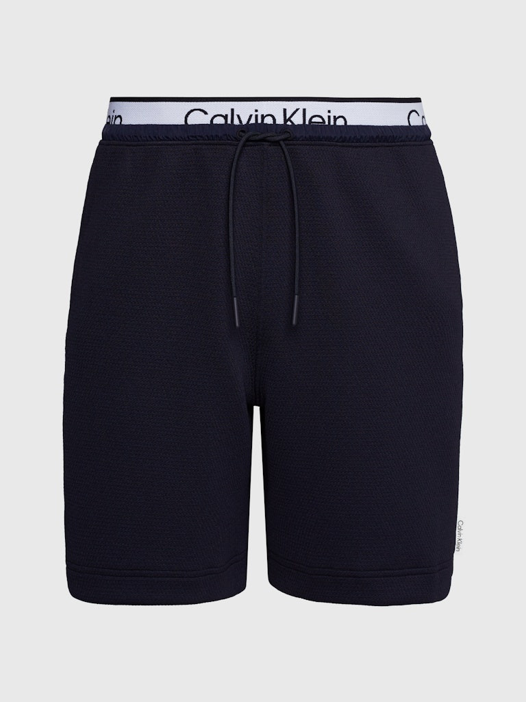 Calvin Klein PW - KNIT SHORT 7 Pánské kraťasy XXL 00GMS4S844BAE