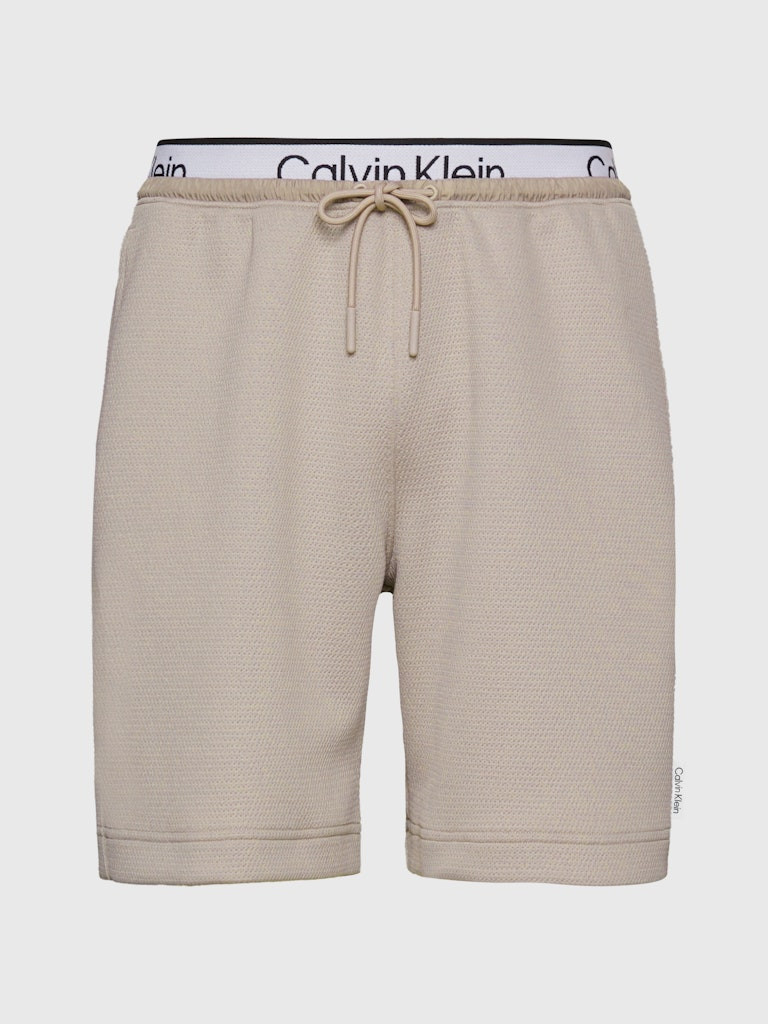 Calvin Klein PW - KNIT SHORT 7 Pánské kraťasy XXL 00GMS4S844K6B