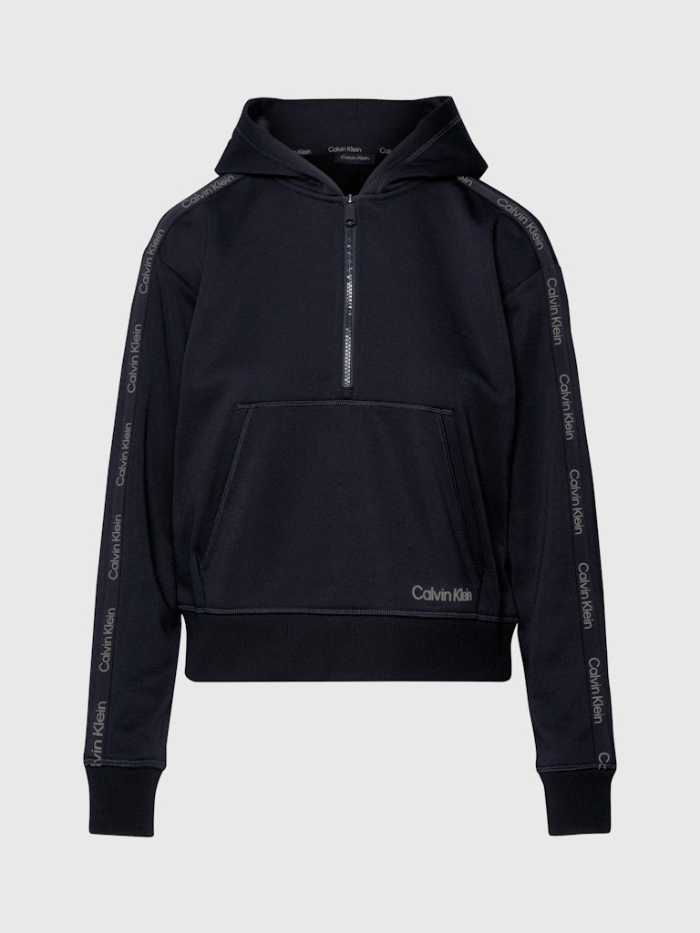 Calvin Klein PW - 1/2 Zip Hoodie Dámská mikina XL 00GWS4W342BAE