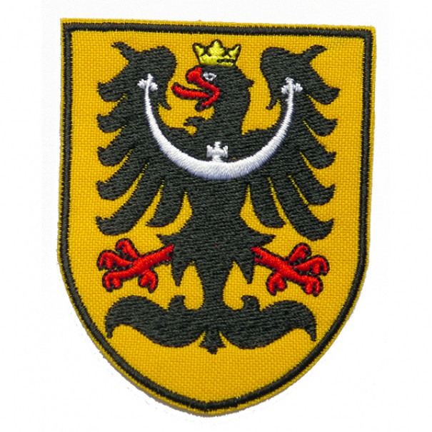 Nášivka znak Slezská orlice 7x5,6 cm