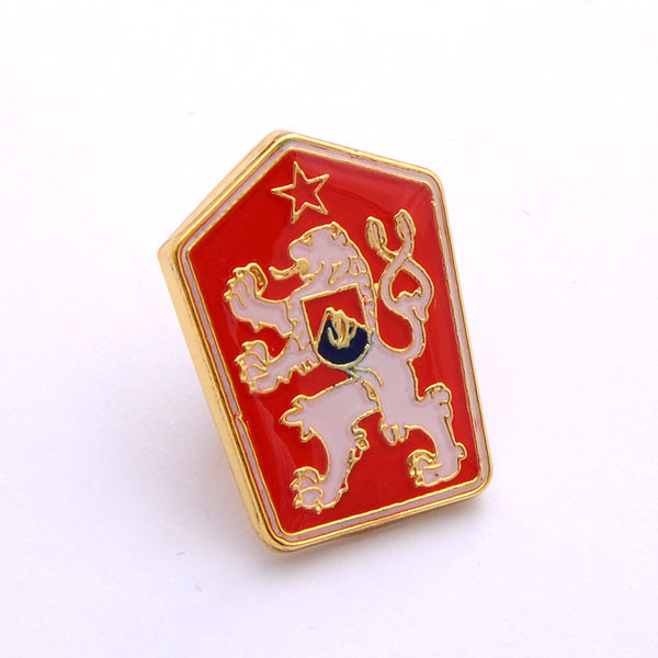 Odznak (pins) ČSSR 2,1x1,3 cm - barevný