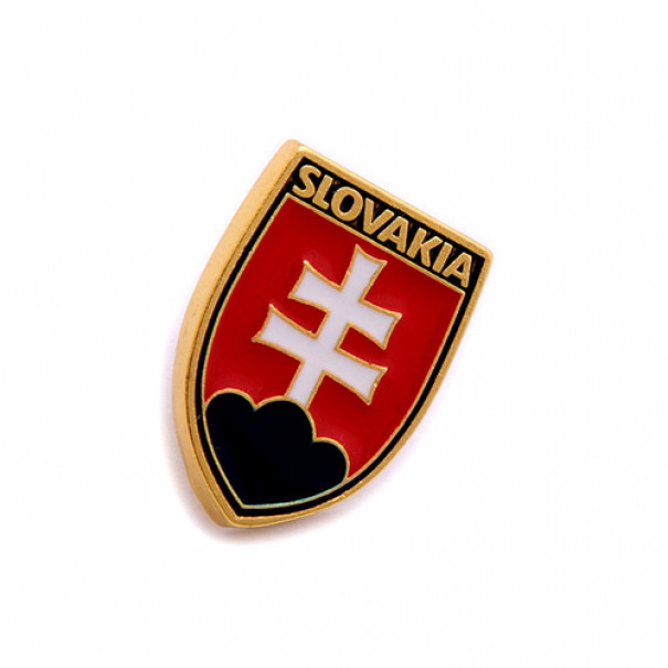 Odznak (pins) Slovakia 2,2x1,7 cm - barevný