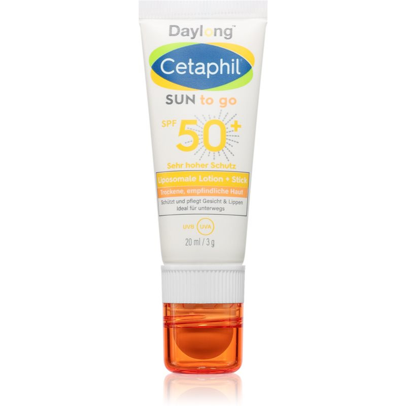 Daylong Cetaphil SUN To go opalovací krém v tyčince pro citlivou pokožku SPF 50+ 20 ml