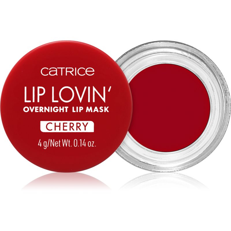 Catrice Lip Lovin' hydratační maska na rty na noc odstín 020 Cherry Pop 4 g